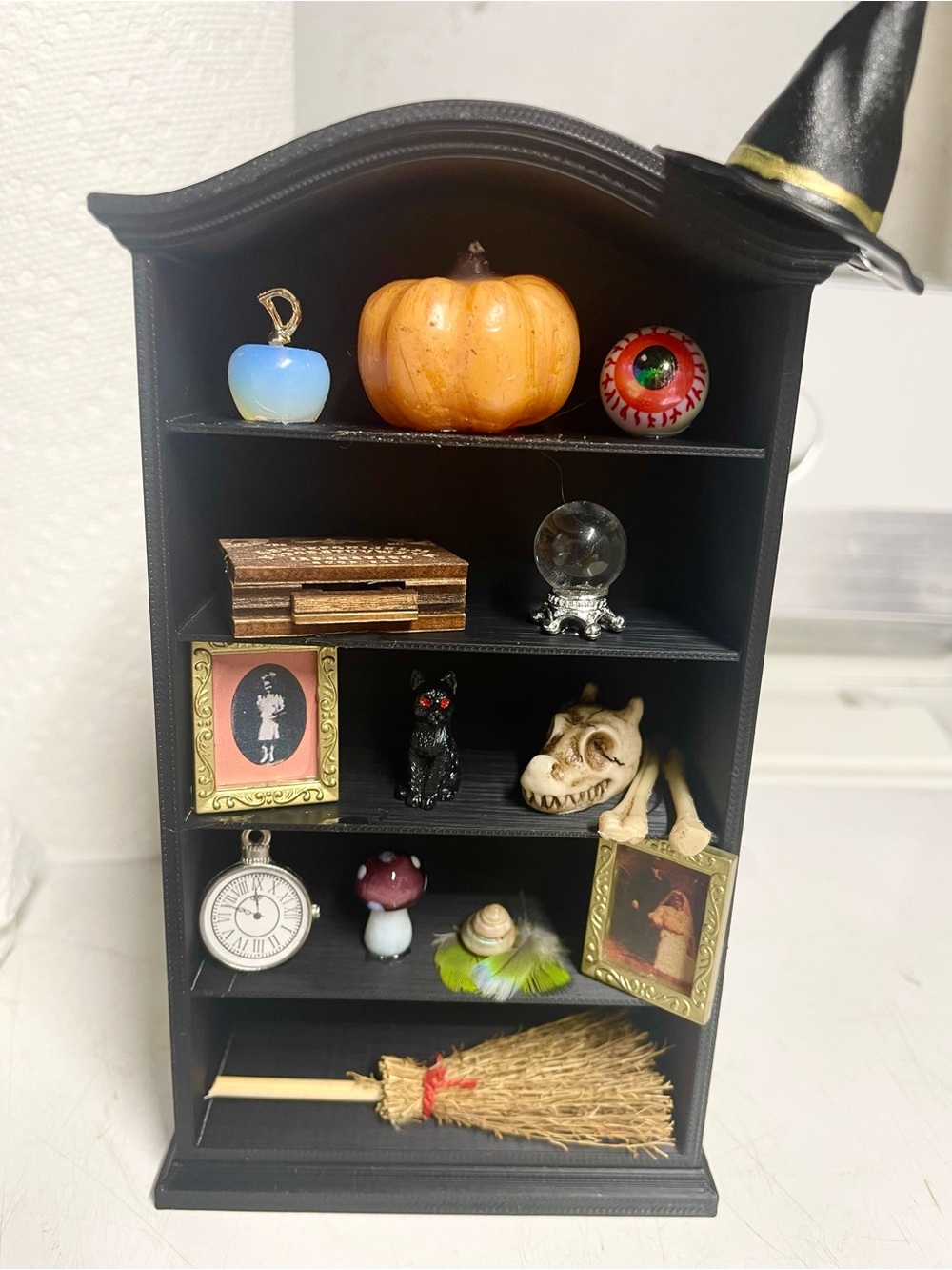 Black Miniature Witch’s Cabinet